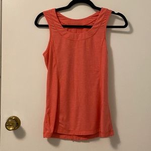 Bright Coral Lululemon Workout Tank